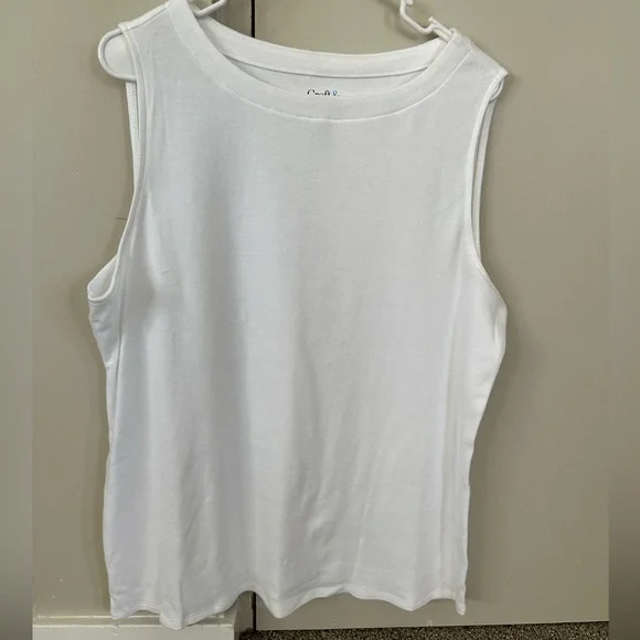 Lot of 3 High Neck Cotton Tank Tops - Picture 5 of 9
